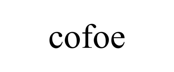 Trademark Logo COFOE