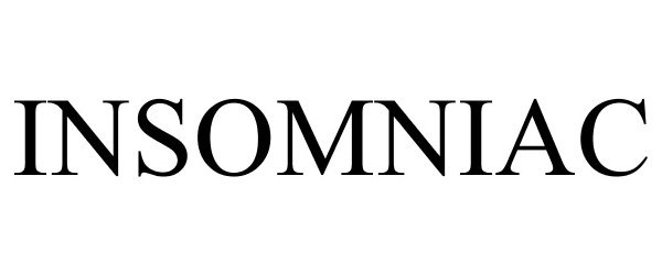 Trademark Logo INSOMNIAC