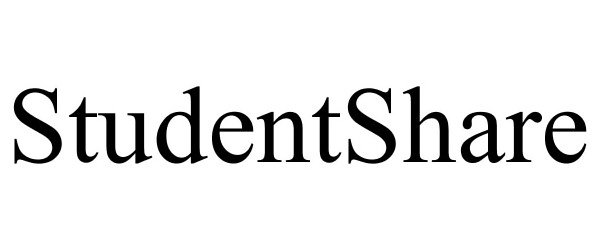 Trademark Logo STUDENTSHARE