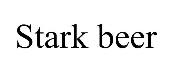Trademark Logo STARK BEER