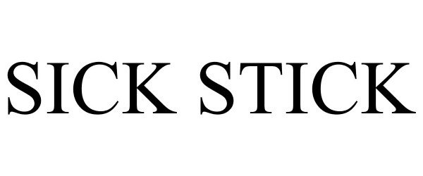 Trademark Logo SICK STICK