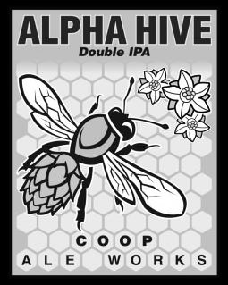  ALPHA HIVE DOUBLE IPA COOP ALE WORKS