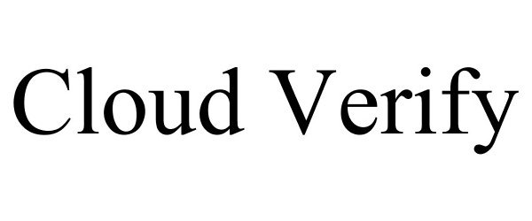  CLOUD VERIFY