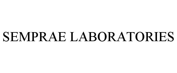  SEMPRAE LABORATORIES