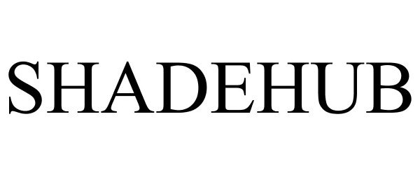 Trademark Logo SHADEHUB