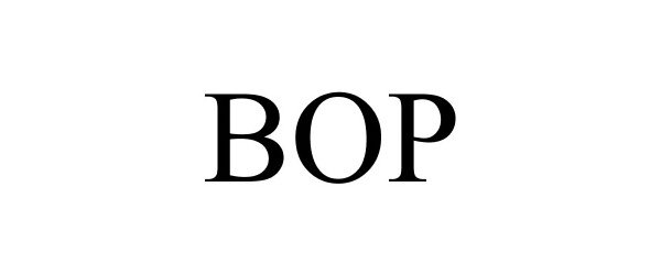 Trademark Logo BOP