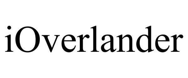Trademark Logo IOVERLANDER