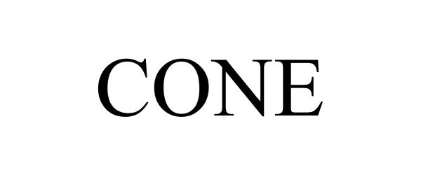 Trademark Logo CONE