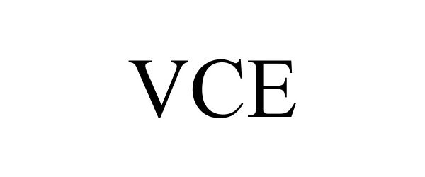 Trademark Logo VCE
