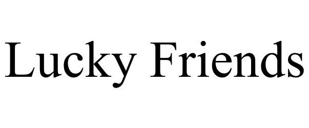 Trademark Logo LUCKY FRIENDS