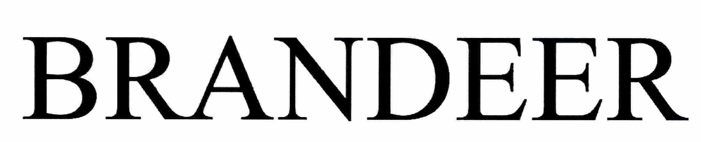 Trademark Logo BRANDEER