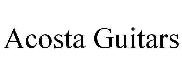 Trademark Logo ACOSTA