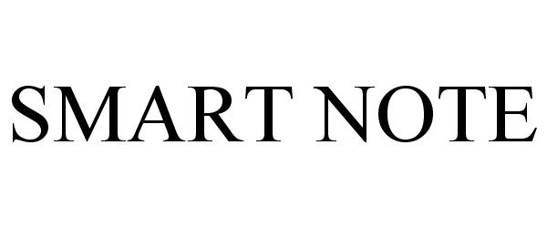 Trademark Logo SMART NOTE