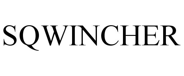 Trademark Logo SQWINCHER