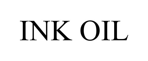 Trademark Logo INK OIL