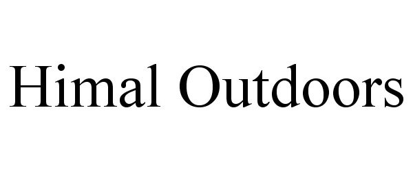 Trademark Logo HIMAL OUTDOORS