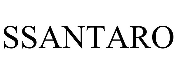 Trademark Logo SSANTARO