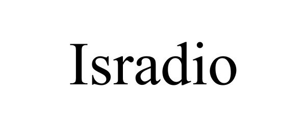 Trademark Logo ISRADIO