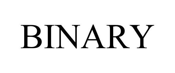 Trademark Logo BINARY