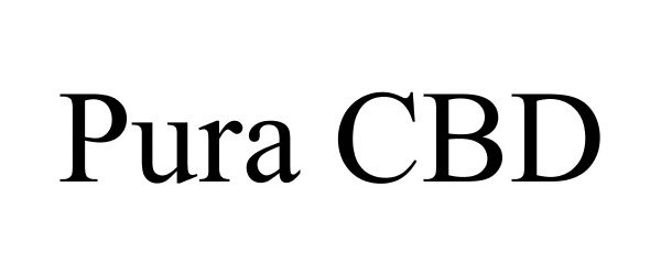 Trademark Logo PURA CBD