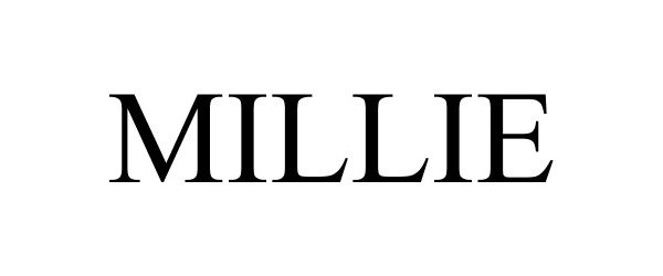 Trademark Logo MILLIE