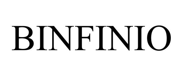 Trademark Logo BINFINIO