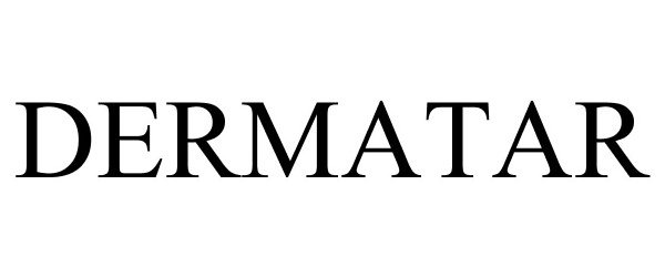 Trademark Logo DERMATAR