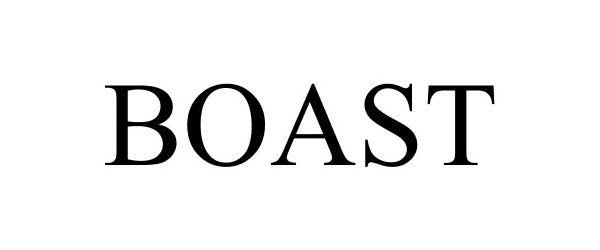 Trademark Logo BOAST