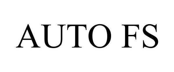 Trademark Logo AUTO FS
