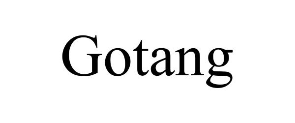 Trademark Logo GOTANG