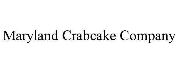 Trademark Logo MARYLAND CRABCAKE COMPANY