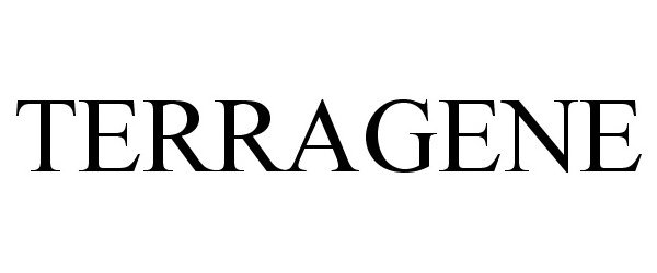 Trademark Logo TERRAGENE