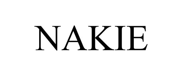 Trademark Logo NAKIE