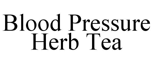  BLOOD PRESSURE HERB TEA