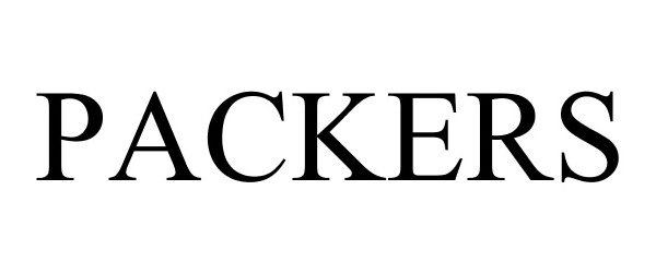 Trademark Logo PACKERS