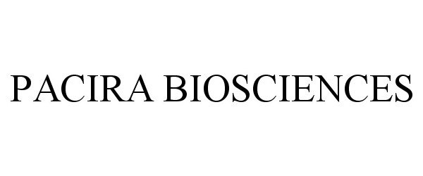  PACIRA BIOSCIENCES