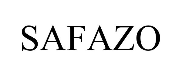 Trademark Logo SAFAZO