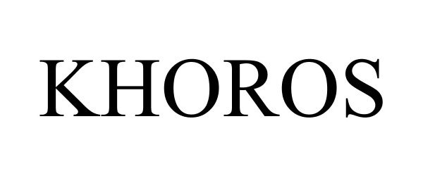 Trademark Logo KHOROS