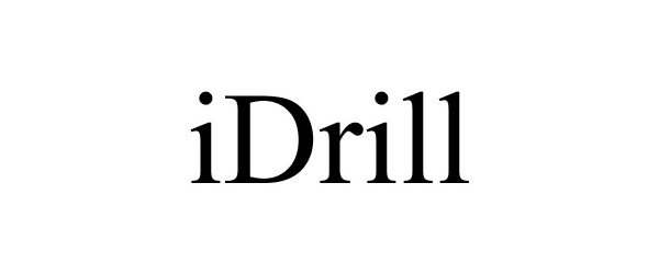 Trademark Logo IDRILL