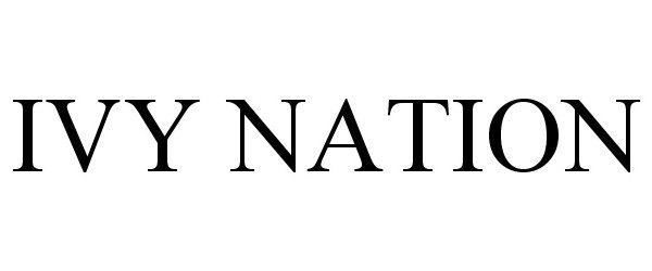 Trademark Logo IVY NATION