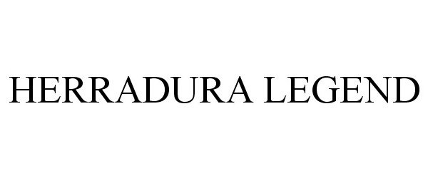 Trademark Logo HERRADURA LEGEND