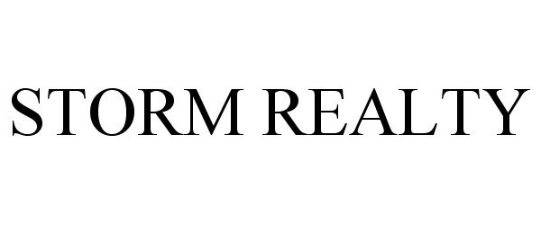  STORM REALTY