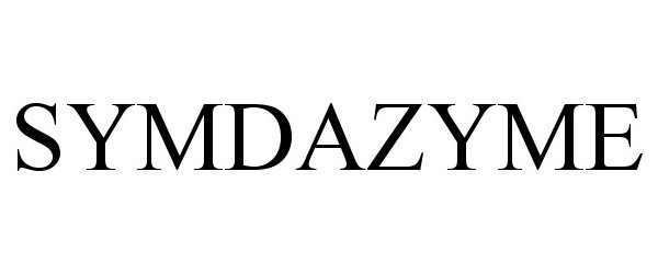 Trademark Logo SYMDAZYME