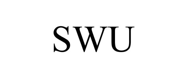 Trademark Logo SWU