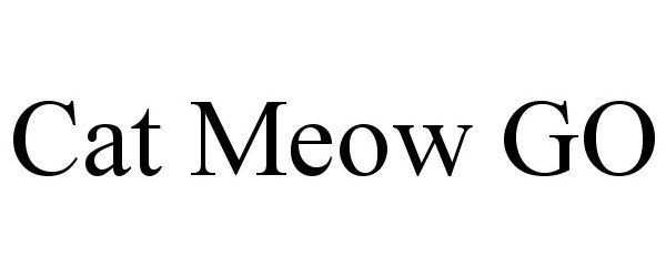  CAT MEOW GO