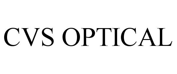Trademark Logo CVS OPTICAL