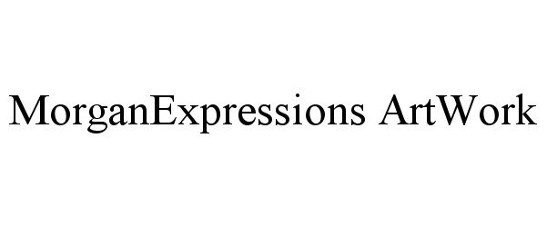 Trademark Logo MORGANEXPRESSIONS ARTWORK