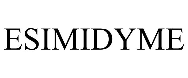 Trademark Logo ESIMIDYME