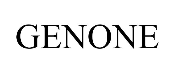 Trademark Logo GENONE