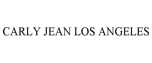 Trademark Logo CARLY JEAN LOS ANGELES